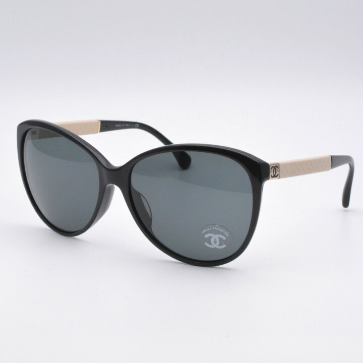 楽天市場】CHANEL シャネル 5225-Q-A c.501/3F サングラス ブラック 黒  