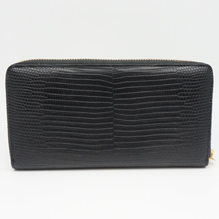 楽天市場】GUCCI グッチ 570661 ズゥミ長財布 リザード型押 ブラック  