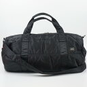 PORTER　ポーター　622-06989　TANKER 2WAY BOSTON BAG(M)　ブラック　黒　ボストンバッグ　旅行バッグ　旅行カバン　メンズ　レディース　【中古】