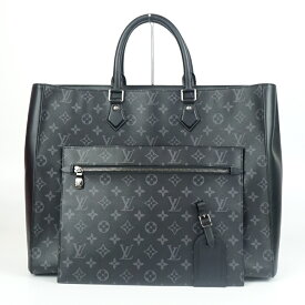 LOUIS VUITTON　ルイヴィトン　M44733　グランサック　モノグラム・エクリプスキャンバス　ブラック　黒　トートバッグ　ビジネスバッグ　メンズ　【中古】