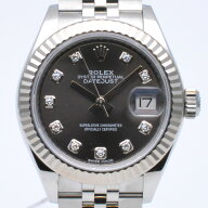 ROLEX　ロレックス　279174G　デイトジャスト　ランダム番(2019年4月記載)　ダークグレー　自動巻き　オ…