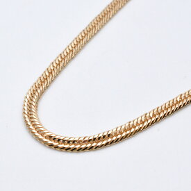 K18　12メントリプル喜平ネックレス　ゴールド　金　チェーン約50cm　重量約14.5g　首飾り　ジュエリー　アクセサリー　メンズ　レディース　【中古】