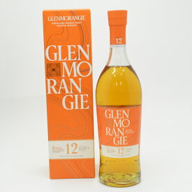 GLENMORANGIE 12年 BOURBON CASKS　グレンモーレンジ　シングルモルト　スコッチウイスキー　スコットランド　アルコール度数40度　容量700ml　酒　未開栓　【中古】