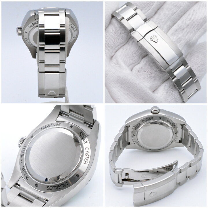 楽天市場】ROLEX ロレックス 116400GV ミルガウス ランダム番 自動巻き 