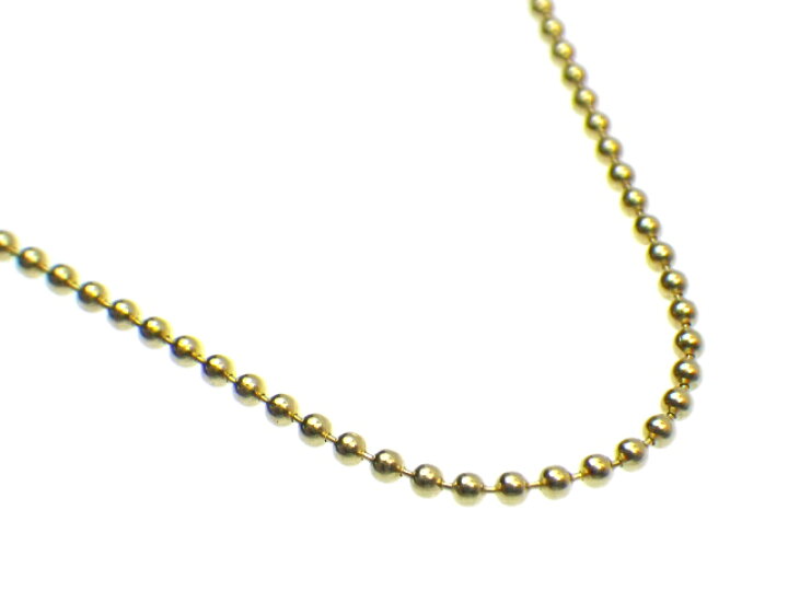 楽天市場】TIFFANY ティファニー ボールチェーンネックレス k18YG 
