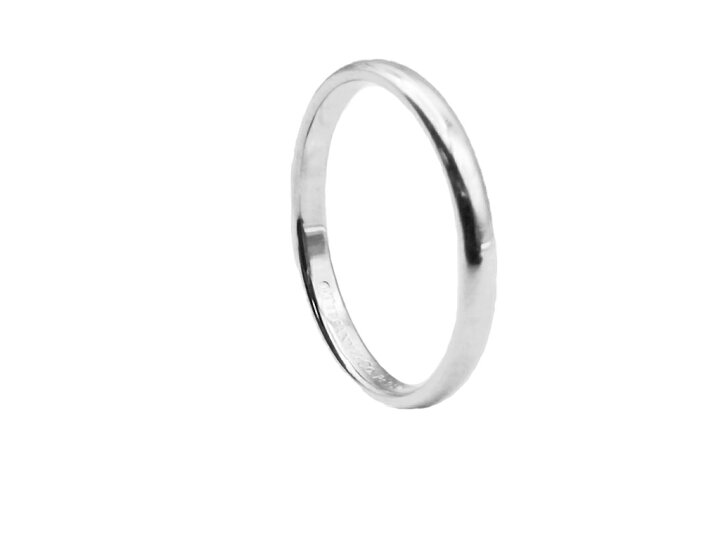 楽天市場】TIFFANY&Co. ティファニー クラシックバンドリング Pt950 約 