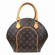 LOUIS VUITTON ルイ ヴィトン エリプスPM M51127 ハンドバッグ モノグラム ブラウン ダークブラウン ゴー…