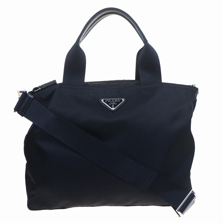楽天市場】PRADA プラダ 2way ショルダートートバッグ 1BG867 VELA 