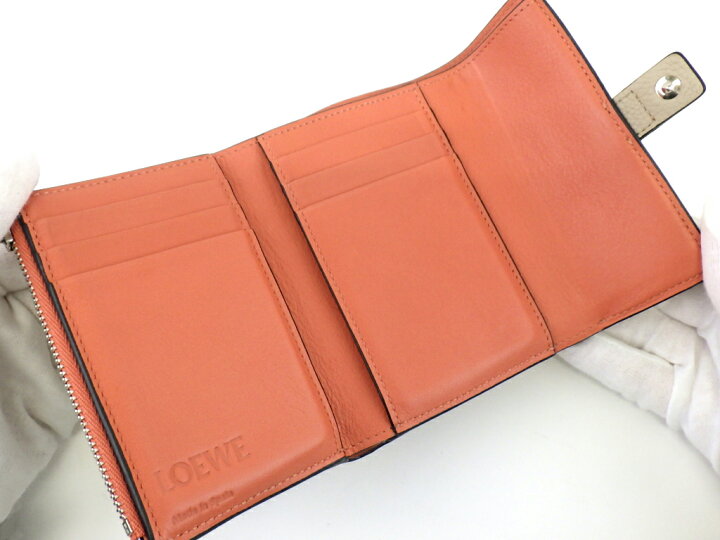 楽天市場】LOEWE ロエベ スモール バーティカル ウォレット 124.12.S86 