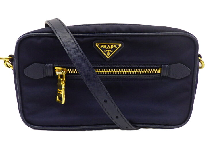楽天市場】PRADA プラダ ショルダーバッグ BT0773 ナイロンxサティ 