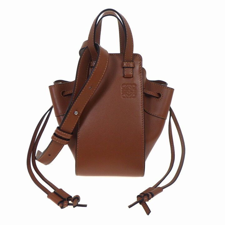 楽天市場】LOEWE ロエベ ハンモックドローストリングバッグ ミニ 
