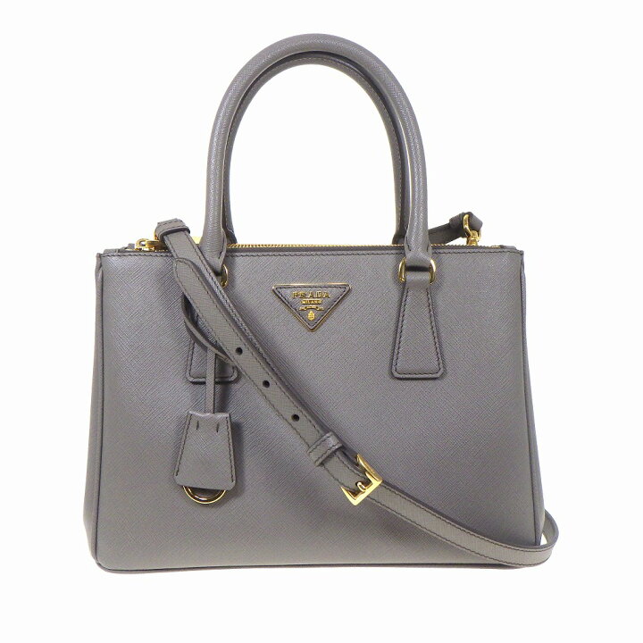 楽天市場】【未使用】PRADA プラダ ガレリア サフィアーノ レザー 