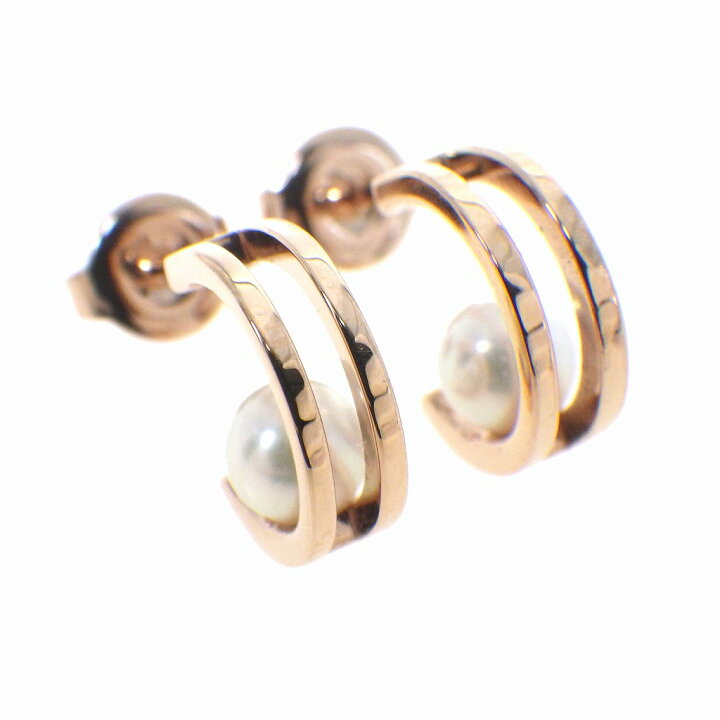 楽天市場】MIKIMOTO ミキモト 5mmパール フープピアス アコヤ真珠 