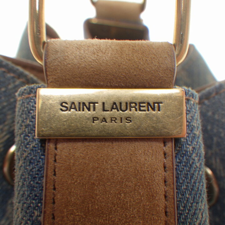 楽天市場】SAINT LAURENT サンローラン ル モノグラム バケット バッグ 