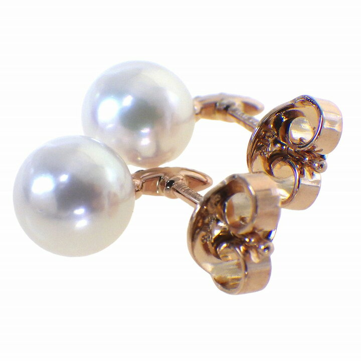 楽天市場】MIKIMOTO ミキモト アコヤ真珠 約7.0mm ダイアモンド ピアス 