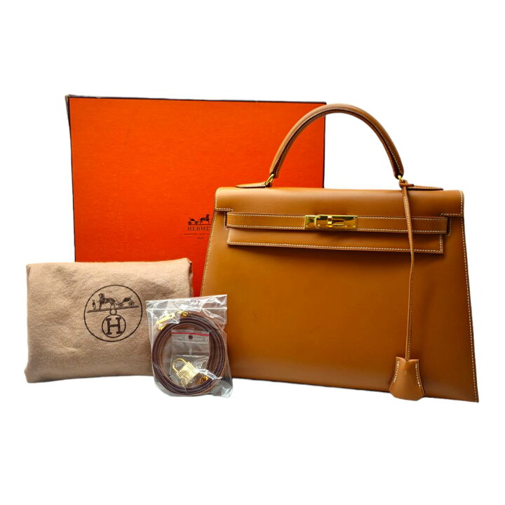 楽天市場】HERMES エルメス ケリー32 外縫い ヴォーシャモニー 