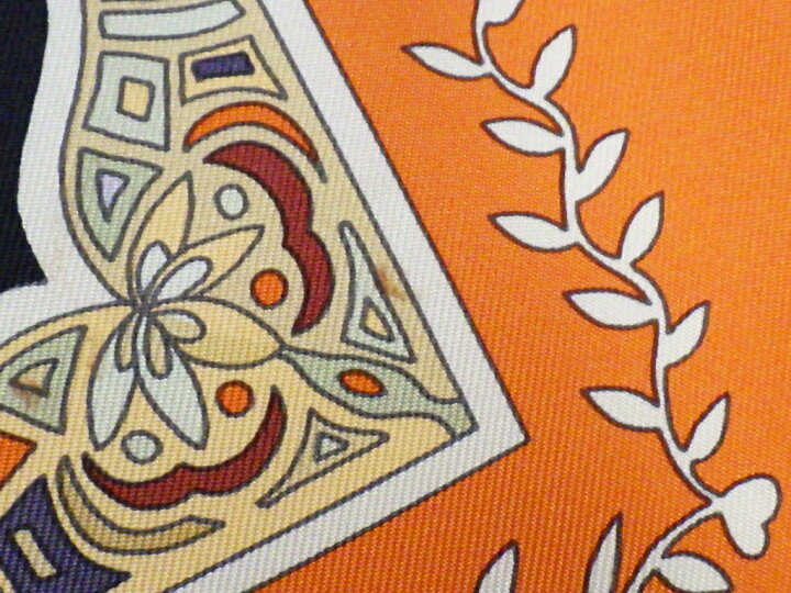 楽天市場】HERMES エルメス カレ90 大判スカーフ 「 Aux Portes du 