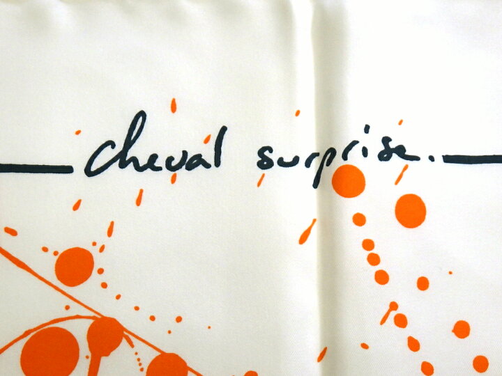 楽天市場】HERMES エルメス カレ90 スカーフ 「 Cheval Surprise 