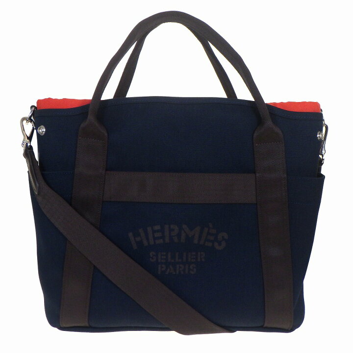 楽天市場】新品同様 HERMES エルメス サック ド パンサージュ グルーム  