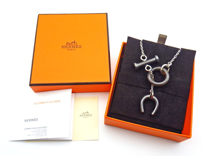 楽天市場】HERMES エルメス モビール・エケストル ネックレス 