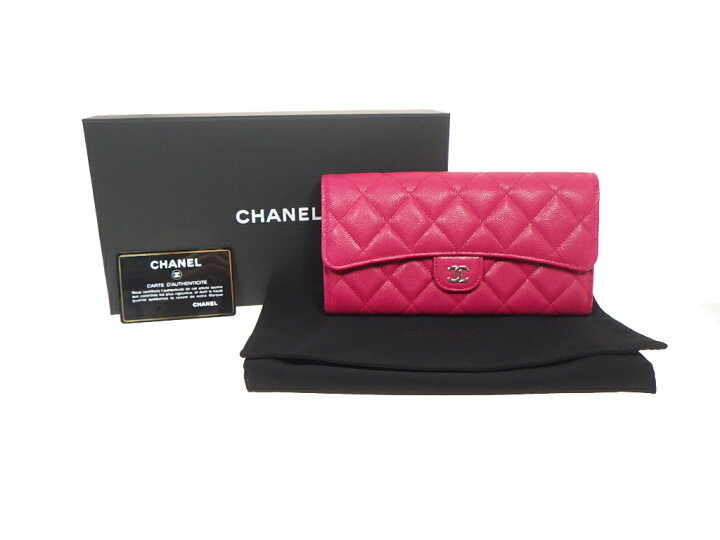 楽天市場】【未使用】CHANEL シャネル クラシック ロング フラップ  