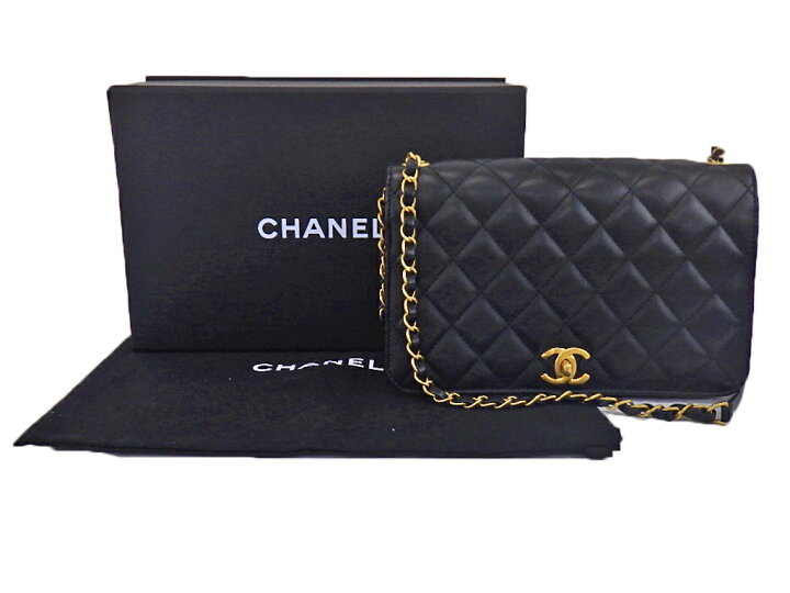 楽天市場】CHANEL シャネル フルフラップ チェーンショルダーバッグ  