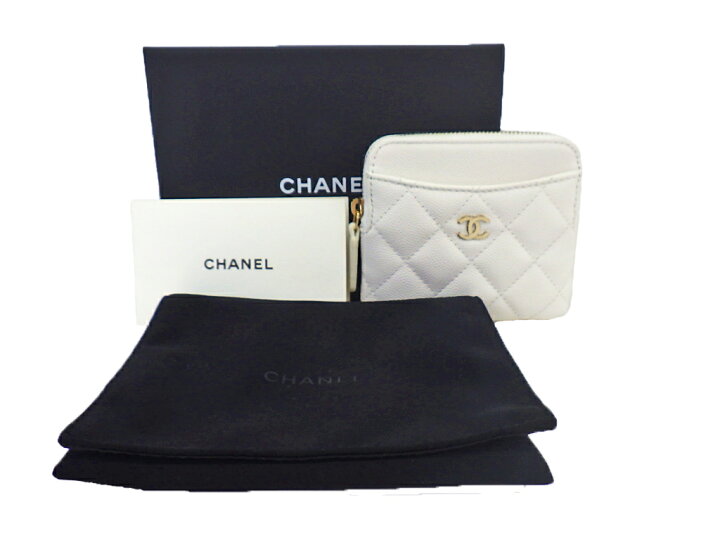 楽天市場】CHANEL シャネル マトラッセ ジップコインパース AP2061 