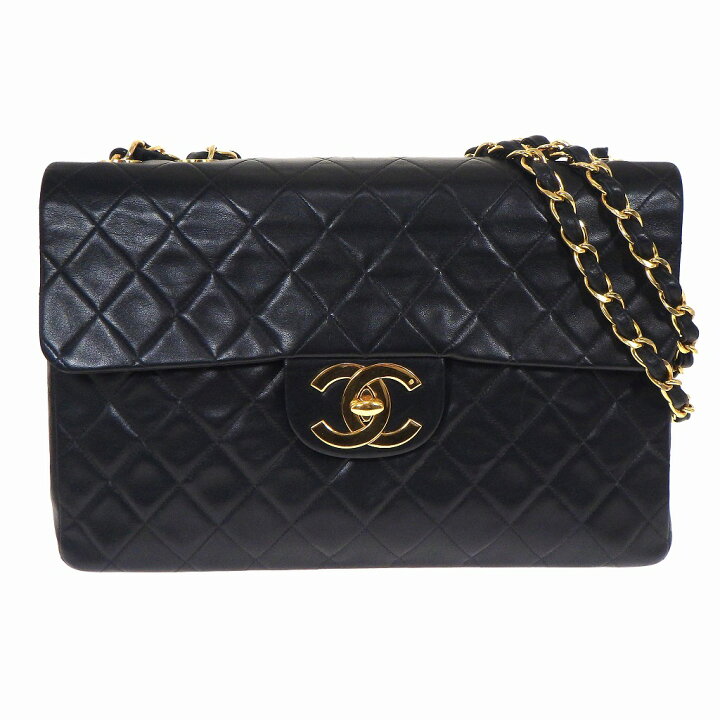 楽天市場】CHANEL シャネル デカマトラッセ34 Wチェーンショルダー 