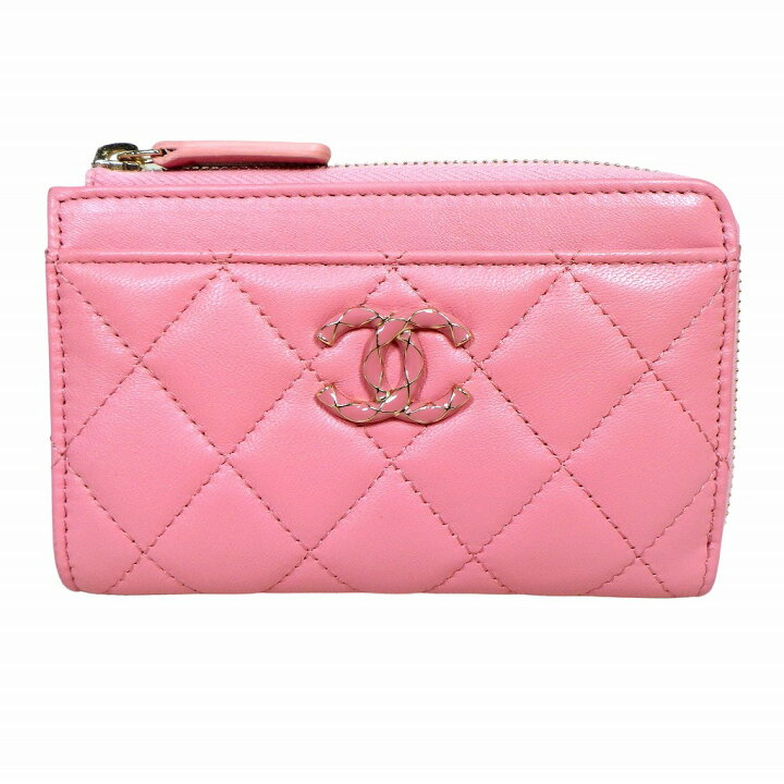 楽天市場】CHANEL シャネル ココマーク マトラッセ フラグメントケース  