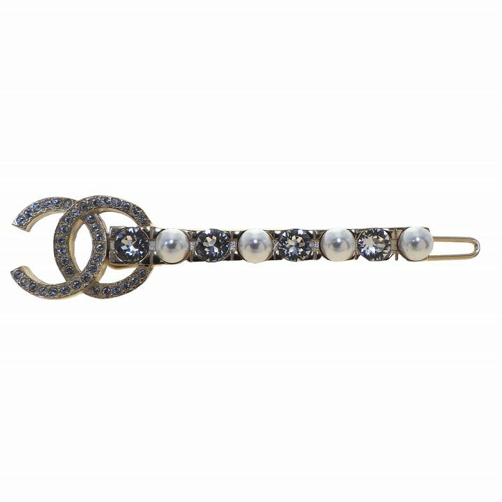 楽天市場】CHANEL シャネル ココマーク ビジューラインストーン パール 
