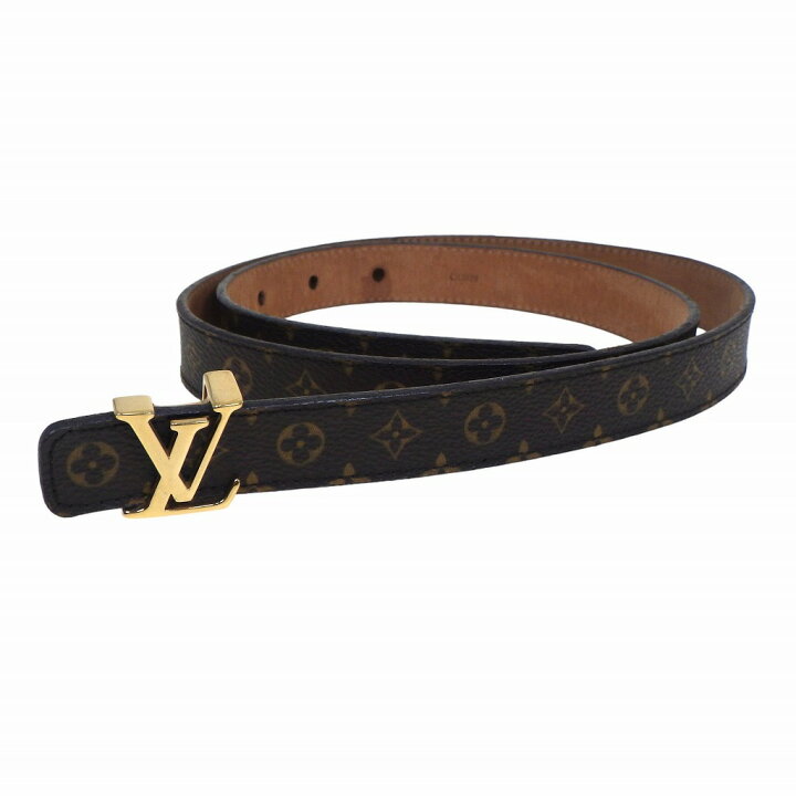 楽天市場】LOUIS VUITTON ルイ・ヴィトン サンチュール・イニシャルLV 