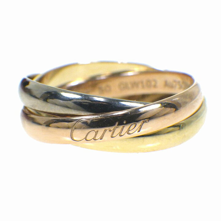 楽天市場】CARTIER カルティエ トリニティリング SM サイズ#50(約10.5  