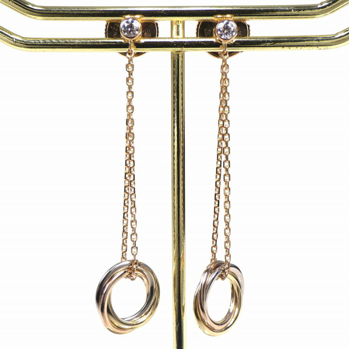 楽天市場】CARTIER カルティエ スイート トリニティ ピアス B8043300  