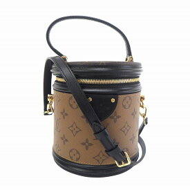 LOUIS VUITTON ルイヴィトン カンヌ M43986 モノグラム リバース ショルダーバッグ 2wayハンドバッグ ブラック ブラウン系 【程度B】【中古】