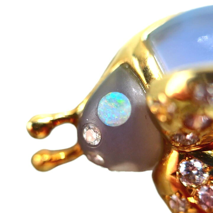 楽天市場】AKコレクション K18YG テントウムシ ピンブローチ  