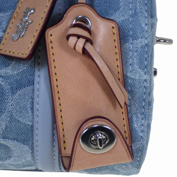 楽天市場】【美品】COACH コーチ ルビー サッチェル 18・シグネチャー 