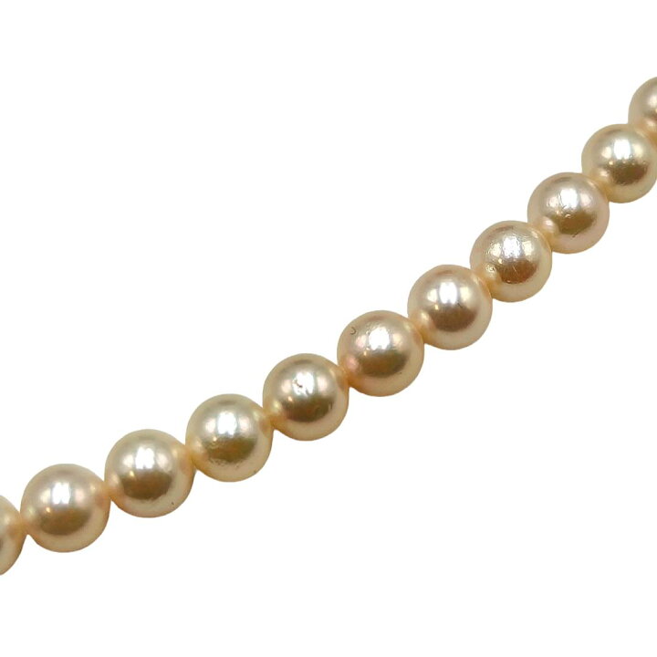 楽天市場】TASAKI タサキ パールネックレス 約6.1~6.5mm シルバー金具 