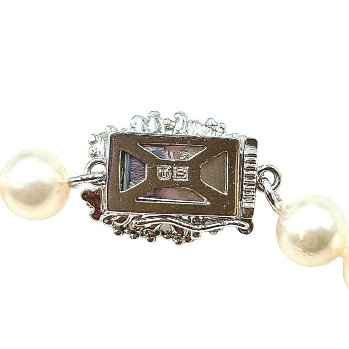 楽天市場】TASAKI タサキ パールネックレス 約6.1~6.5mm シルバー金具 