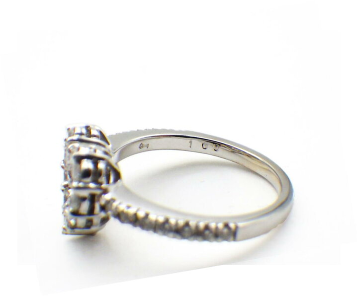 楽天市場】QUEEN クイーン ハートモチーフ リング ダイヤモンド1.00ct 