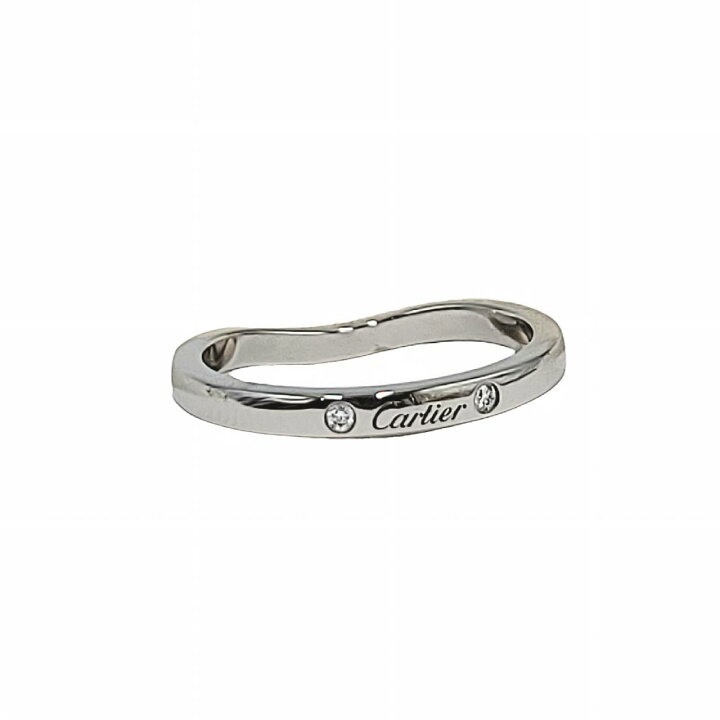 楽天市場】Catier カルティエ バレリーナ カーブ ウェディングリング  