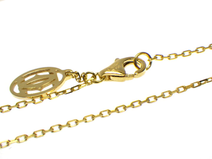 楽天市場】CARTIER カルティエ チェーンネックレス k18YG/イエロー  