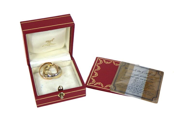 楽天市場】CARTIER カルティエ トリニティリング サイズ#52(約11.5号 