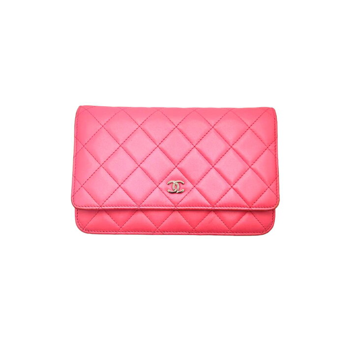 楽天市場】CHANEL シャネル マトラッセ チェーンウォレット A33814  