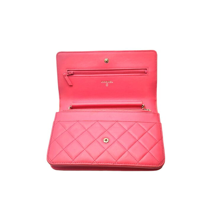 楽天市場】CHANEL シャネル マトラッセ チェーンウォレット A33814  