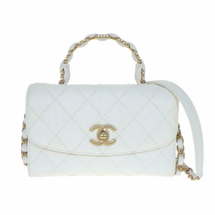 楽天市場】CHANEL シャネル ココマーク マトラッセ 2way チェーン  