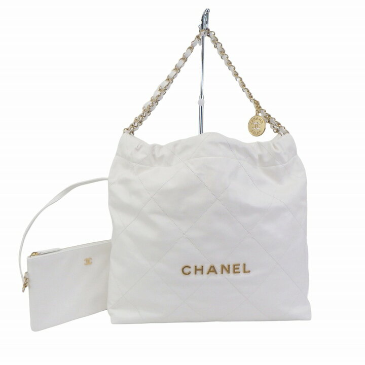 楽天市場】【美品】CHANEL シャネル22 チェーンショルダーバッグ  