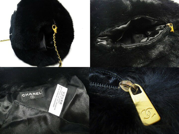 楽天市場】CHANEL シャネル ハンドマフチェーンショルダーバッグ 