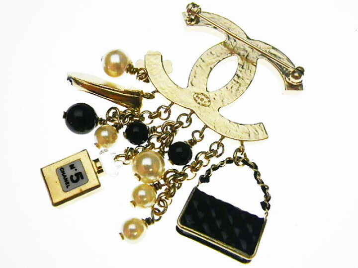 楽天市場】CHANEL シャネル ココマーク アイコンブローチ A61931 B14C 