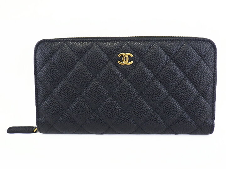 楽天市場】【美品】CHANEL シャネル クラシック ロング ジップ 