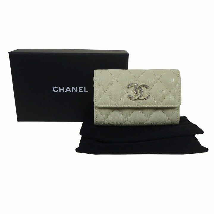 楽天市場】【新品同様】CHANEL シャネル フラップ カードケース ココ  